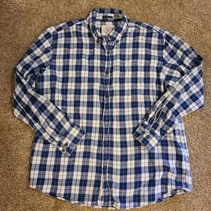 Mens St. Johns Bay flannel shirt XL